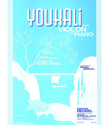 WEILL K. - YOUKALI - VIOLINO E PIANOFORTE