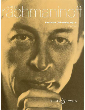RACHMANINOFF SERGE - FANTAISIE (TABLEAUX)OP.5 - 2 PIANOS