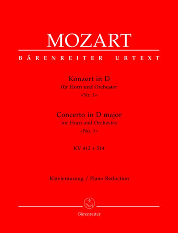 Moz W.A. - Concerto N°1 In Re Maggiore Kv 412 + 514 (386D) Per Corno E Orchestra - Corno Pianoforte