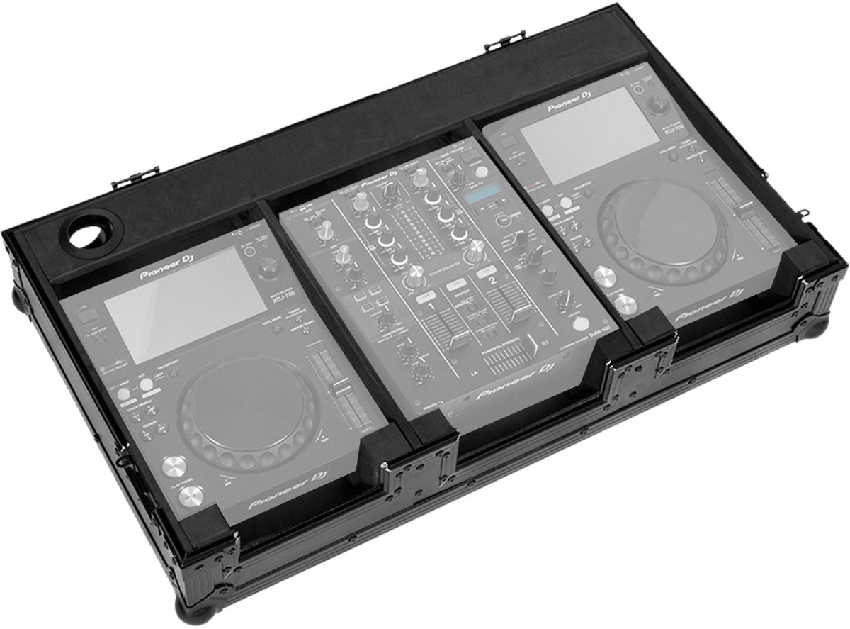 Flight Consolle 10'' XDJ700 e DJM450 Nero