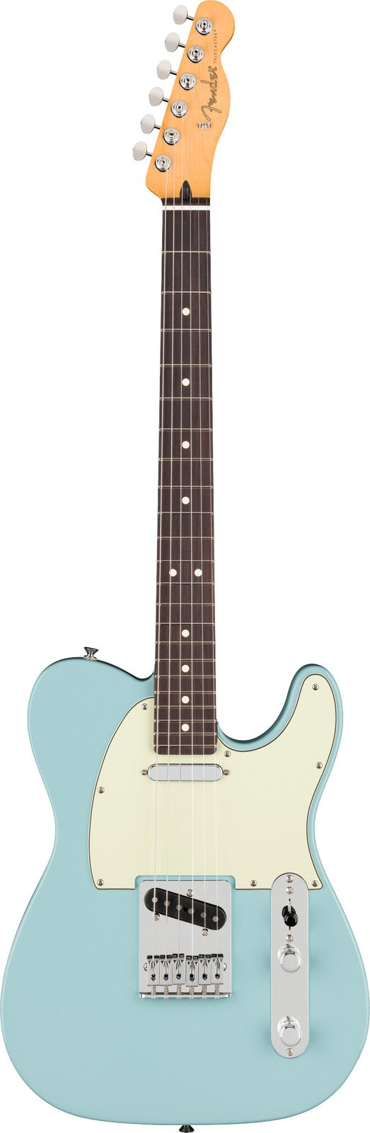 Fender Telecaster 75 Anni Player II, Tastiera in palissandro. Blu Daphne