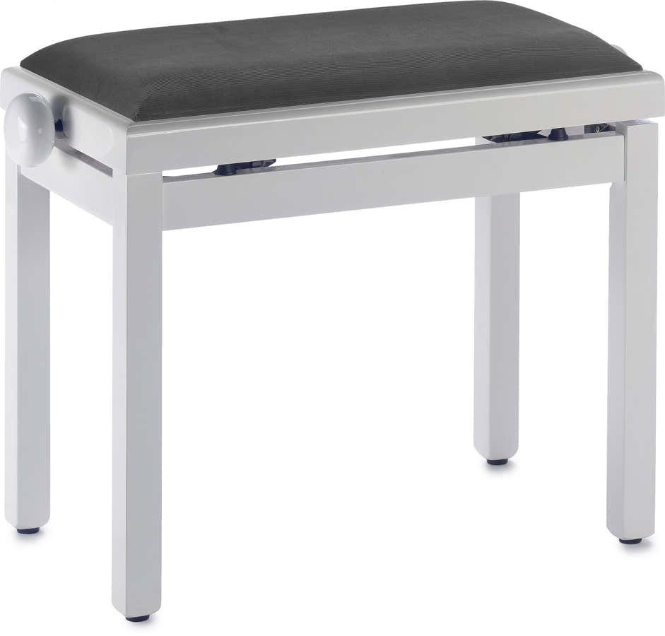 Sgabello per tastiera PB39 WHP VBK Bianco lucido