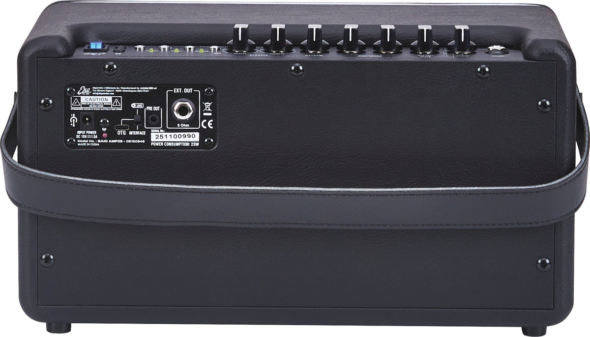 BAIO Amp 25 - ampli compatto con modelli + effetti + batteria + Bluetooth