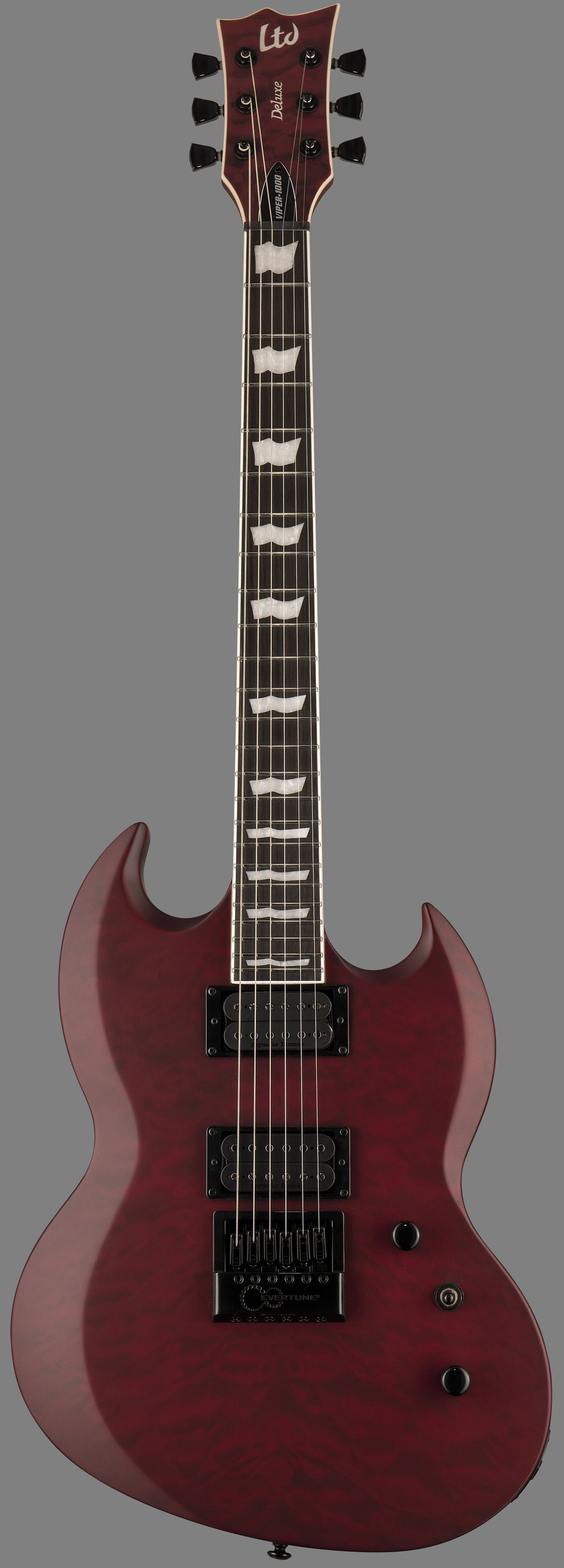 Viper 1000 Evertune QM Nero ciliegia trasparente Sunburst