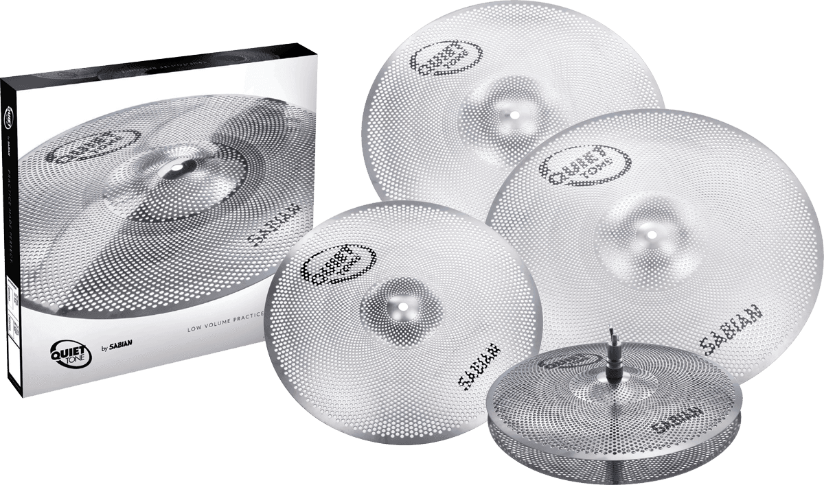 QTPC504 - PIATTI QUIET TONE SILENT SET 14 - 16 - 18 - 20"