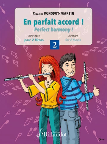 Bonodot-Martin Claudine - En Parfait Accord ! vol.2 20 Étapes - 2 Flauti