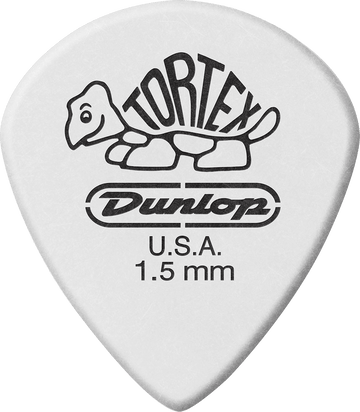 12 x 1,50mm Tortex Bianco Jazz III