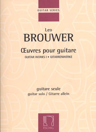 Brouwer Leo - Oeuvres Pour Guitare