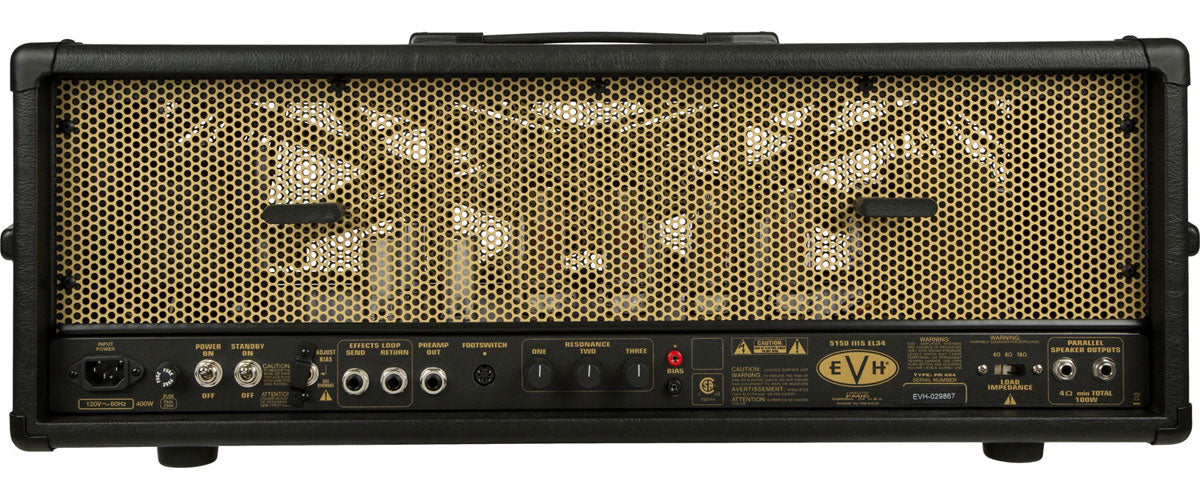 5150iiis 100W EL34 Testata Nera 230V Eur