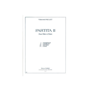 Paulet - Partita II - Flûte et Piano