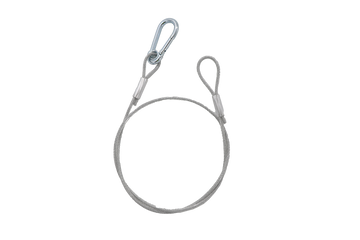 Fettuccia Di Sicurezza 3 mm 75 cm Argento
