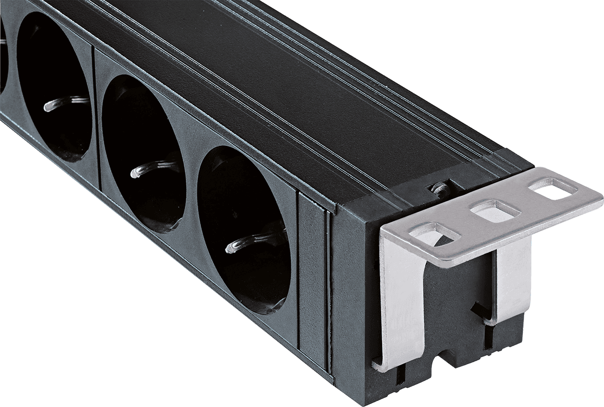 19" 230V RACK-MOUNTED POWER SOCKET 8 SOCKETS