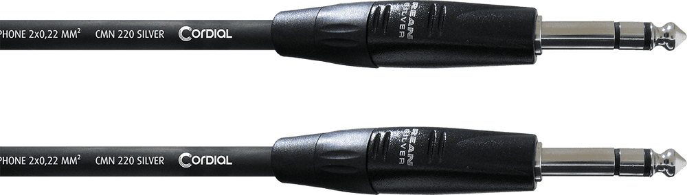 Cordial Cavo Audio Stereo Jack 1,5 m