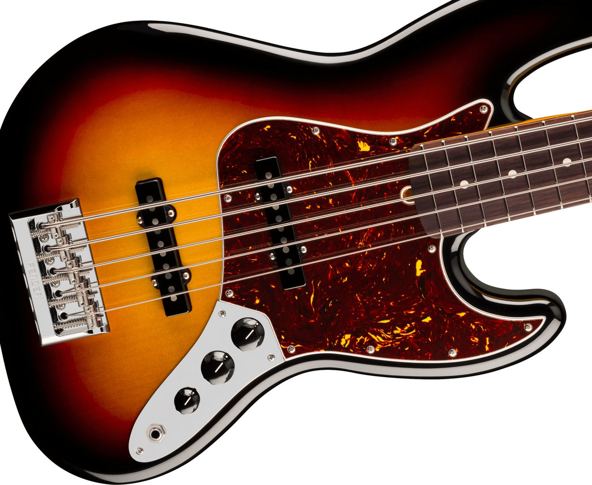 Jazz Bass V American Professional, RW Sunburst a 3 colori