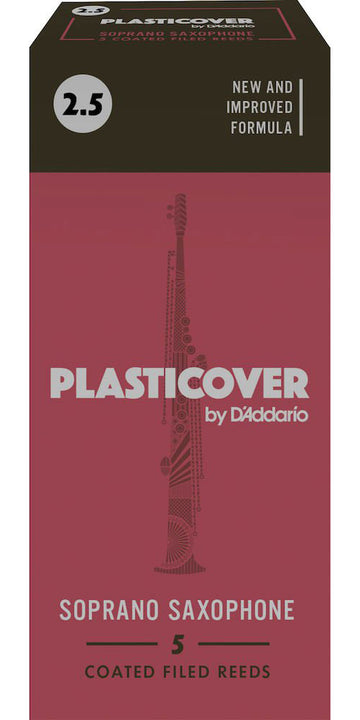 RICO PLASTICOVER SOPRANO SAXOPHONE REEDS 2.5