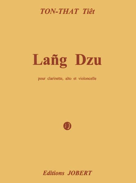 Tonthattiet - Lang Dzu - Clarinette Alto Et Violoncelle