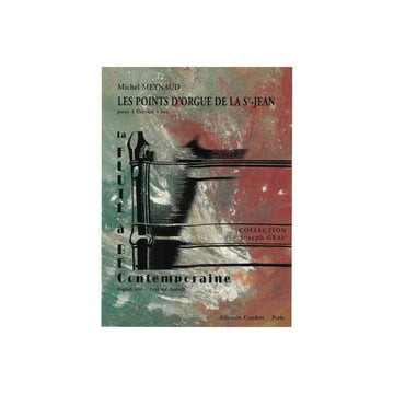 Meynaud - Points D'orgue De Saint Jean - Flauto A Becco