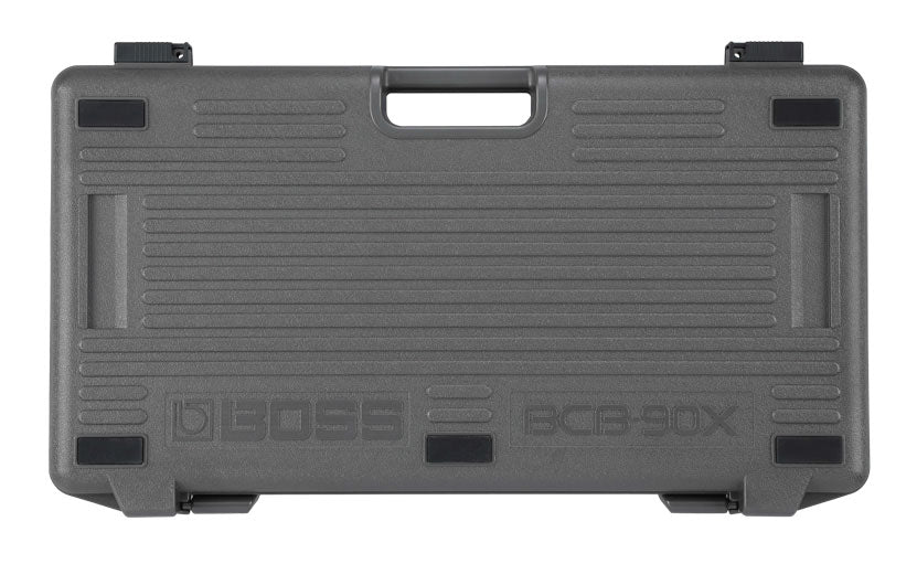 BCB-90X MOLDED PLASTIC CARRY CASE WITH I/O INTERFACE FOR 9 PEDALS + DAISY CHAIN POWER CABLE