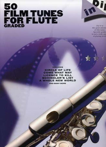 Dip In 50 melodie da film per flauto graduate