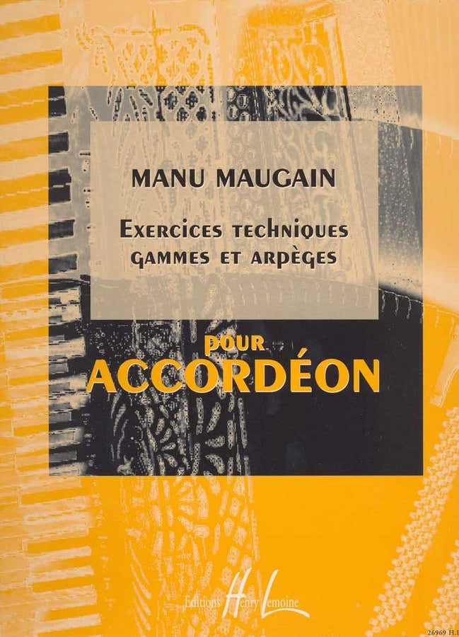 Maugain - Exercices Techniques Gammes - Fisarmonica