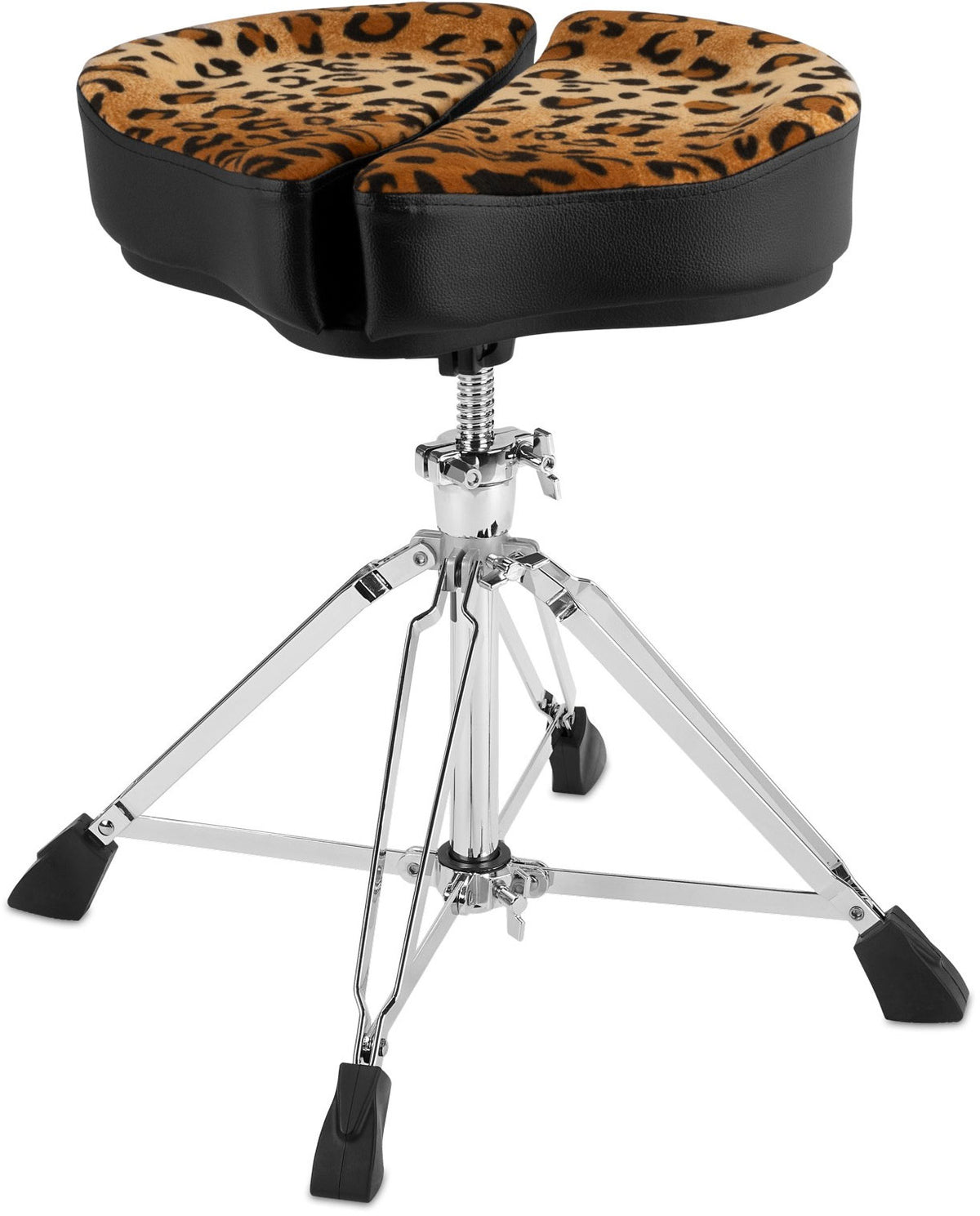 SPG-LEP Sgabello Per Batteria Spinal-G Leopardo - Base A 4 Gambe