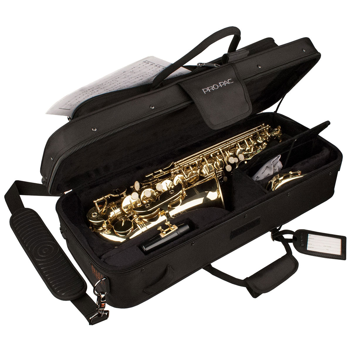 Custodia Standard Sassofono Contralto - Nero - PB-304