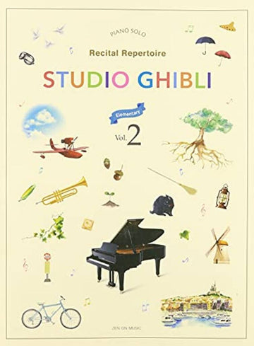 Studio Ghibli Récital Répertoire Elementare Vol.2 Pianoforte