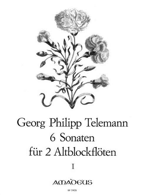 Telemann - 6 Sonate per 2 flauti dolci contralti Vol.1 - Sonate 1-3