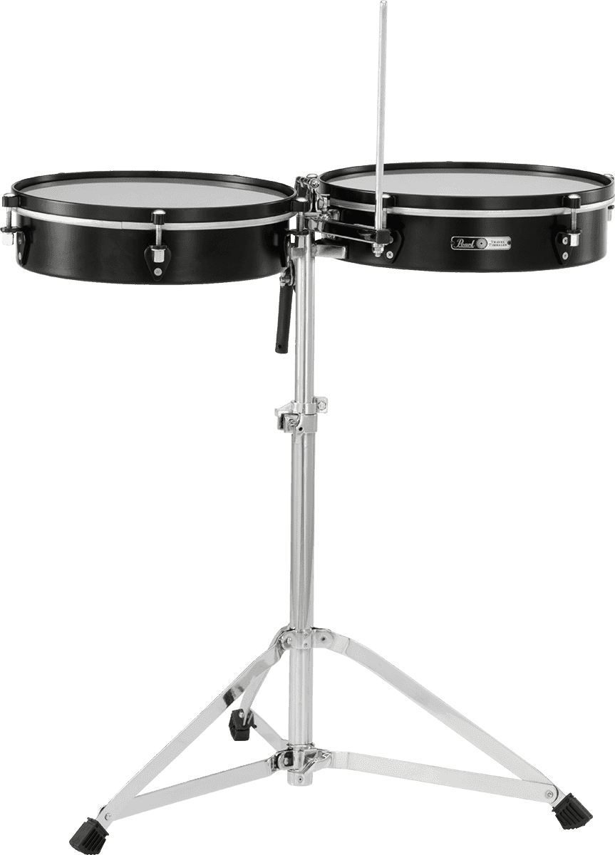 TRAVEL LATIN TIMBALES WITH STAND 14 AND 15