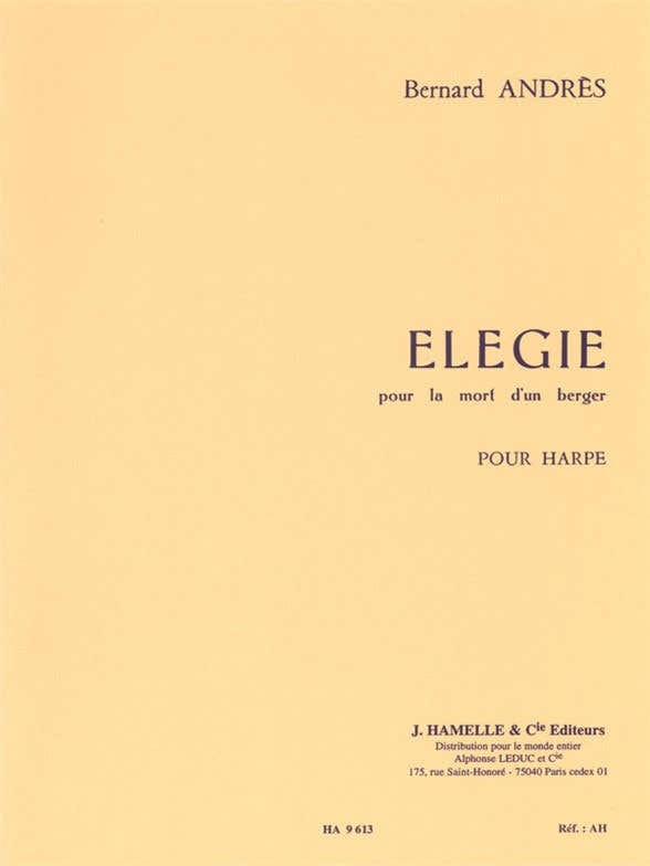 Elegia per la morte di un pastore