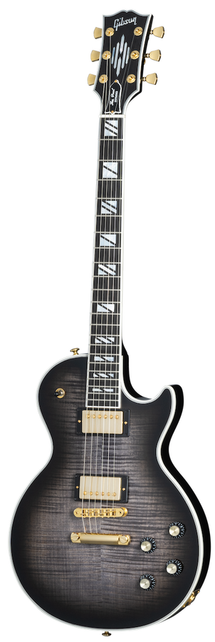 Les Paul Supreme Ebano trasparente Burst Moderno