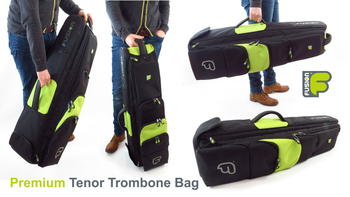 Premium Black Trombone Case