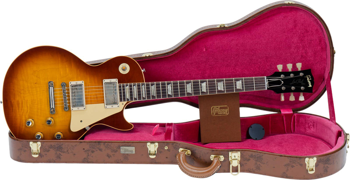 Les Paul Standard 1960 Reissue Vos Iced Tea Burst Cs Hrc - STOCKB