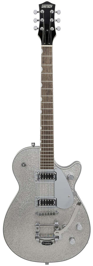 G5230T Electromatic Sparkle Jet Ft Single-Cut con Bigsby Lrl Argento scintillante
