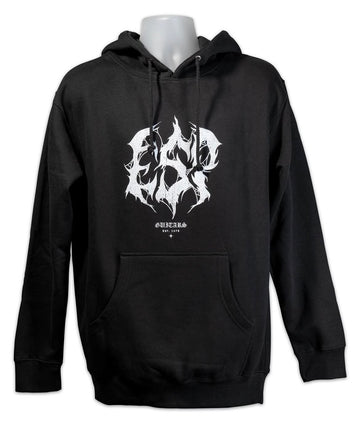 "S" Felpa con cappuccio ESP Black Metal