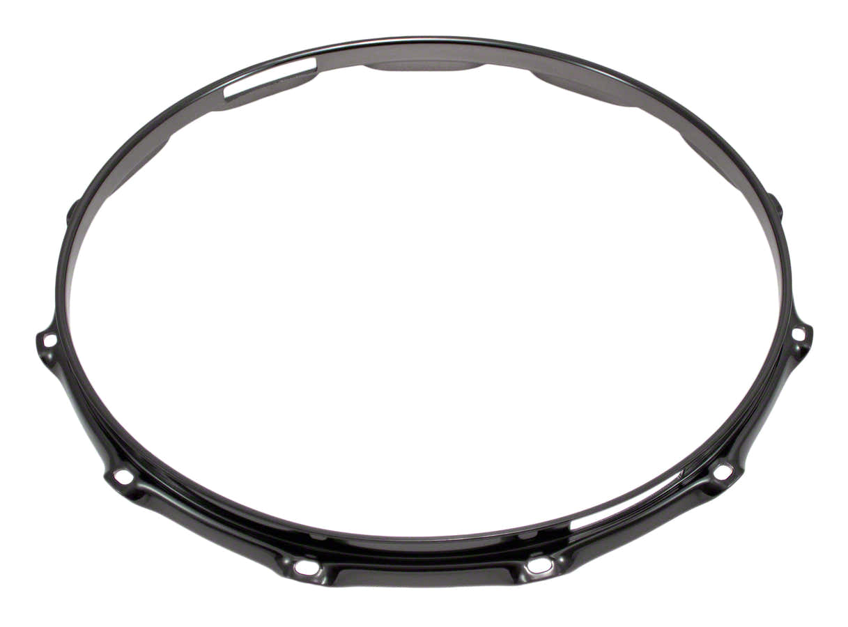 H23-14-12SBK - CERCHIO 14" 12 TIRANTI CORDIERA NERO SUPER TRIPLA FLANGIA 2.3MM
