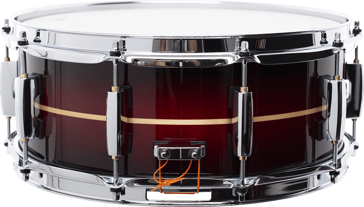 Masters Maple Complete 14X5.5 Burst Rosso a Strisce