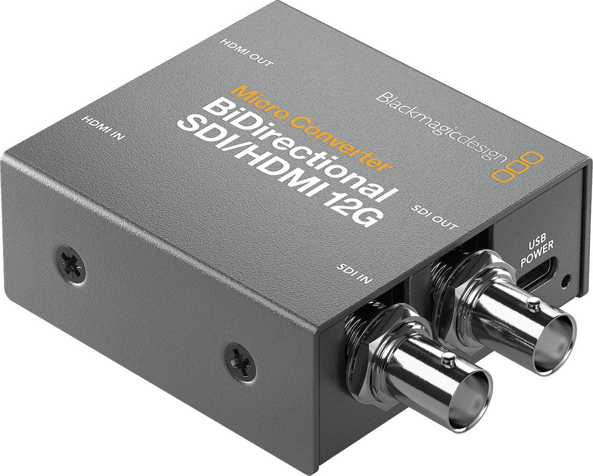 Micro Converter bidirezionale SDI/HDMI 12G