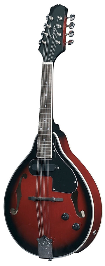 Mandolino Folk A-1E Black Cherry