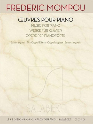 Mompou Frederic - Opere per pianoforte