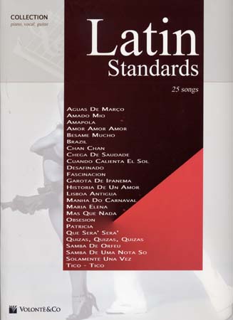 Standard latini - 25 canzoni - PVG