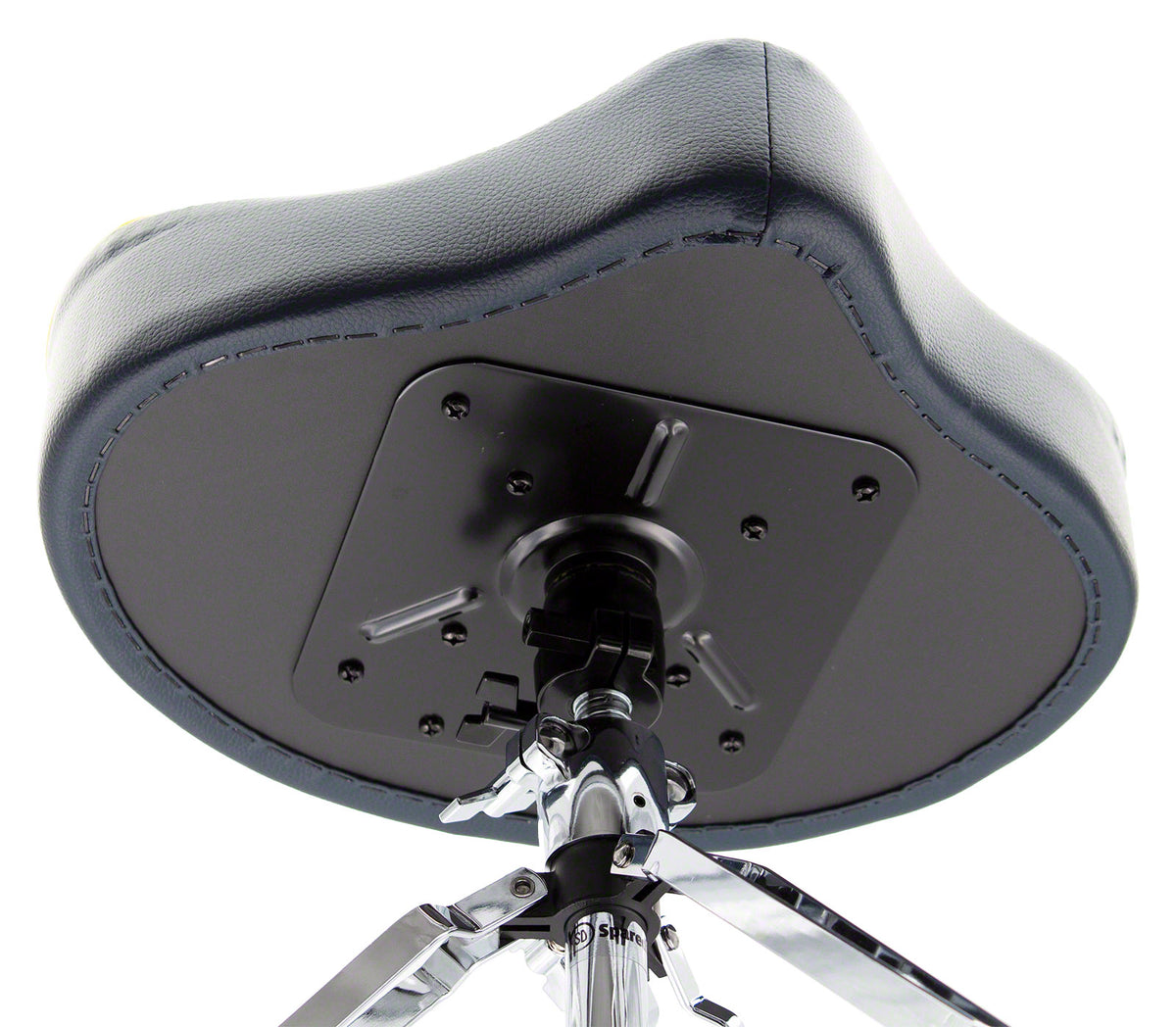 Sedile Pro Seduta Moto Blu Doppia Base Asta Filettata