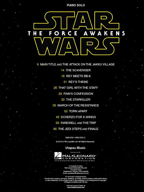 John Williams - Star Wars The Force Awakens - Piano Solo