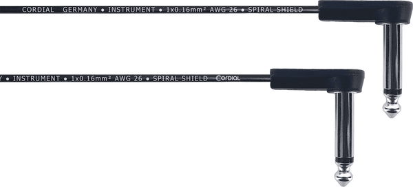 Cavo Patch Piatto Per Chitarra Con Jack Angolati 15 CM