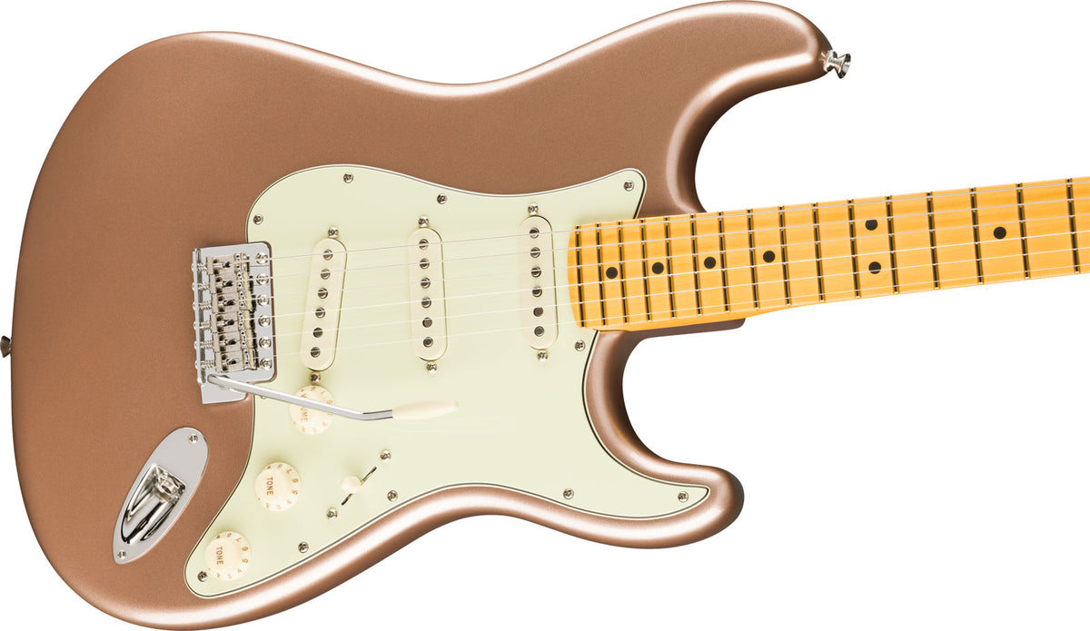 American Professional Classic Stratocaster MN Oro Firemist sbiadito