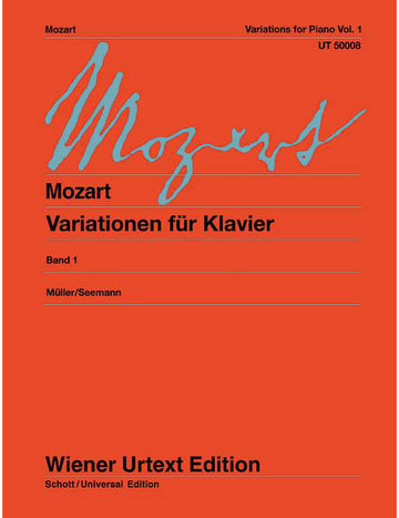 MOZART - VARIATIONS - PIANO