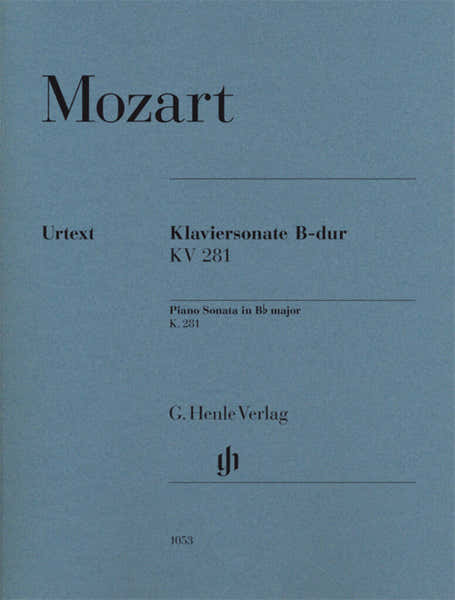 Mozart W.a. - Piano Sonata KV 281 B-dur