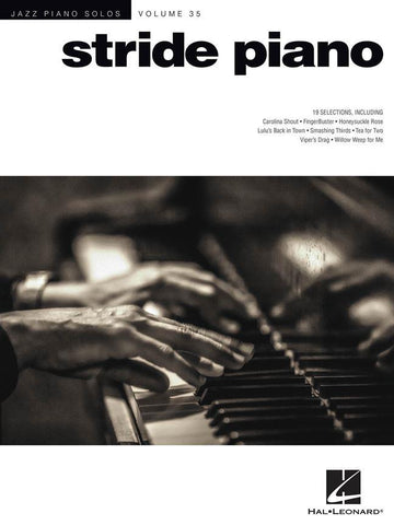 Jazz Piano Solos Series Vol.35 - Stride Piano