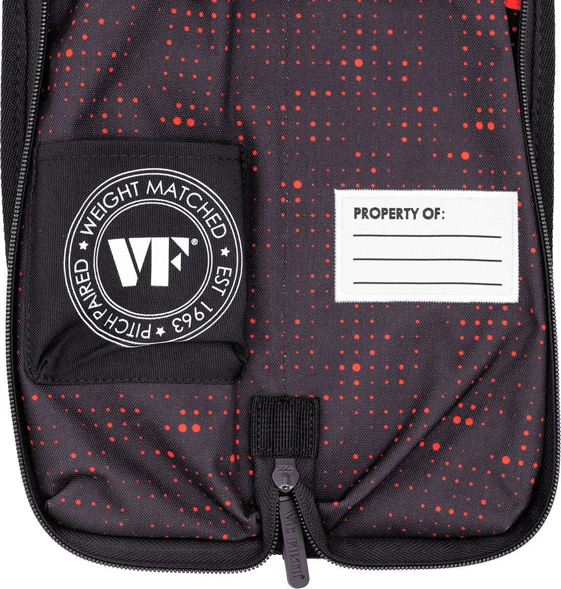 DRUMSTICK BAG VIC FIRTH ESSENTIAL - RED DOT