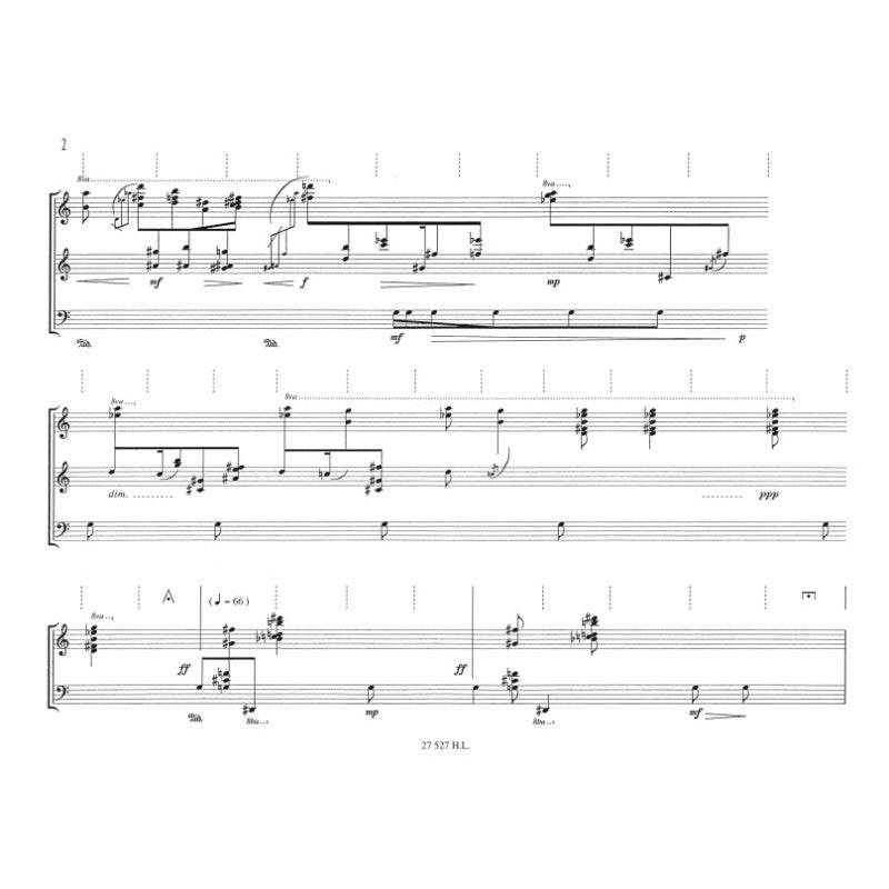 Murail Tristan - Campane d'addio e un sorriso... In Memoriam Olivier Messiaen - Pianoforte